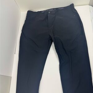 DENALI  BLACK Soot Men's Technical Stretch Straight‎ Leg Pants  40x30